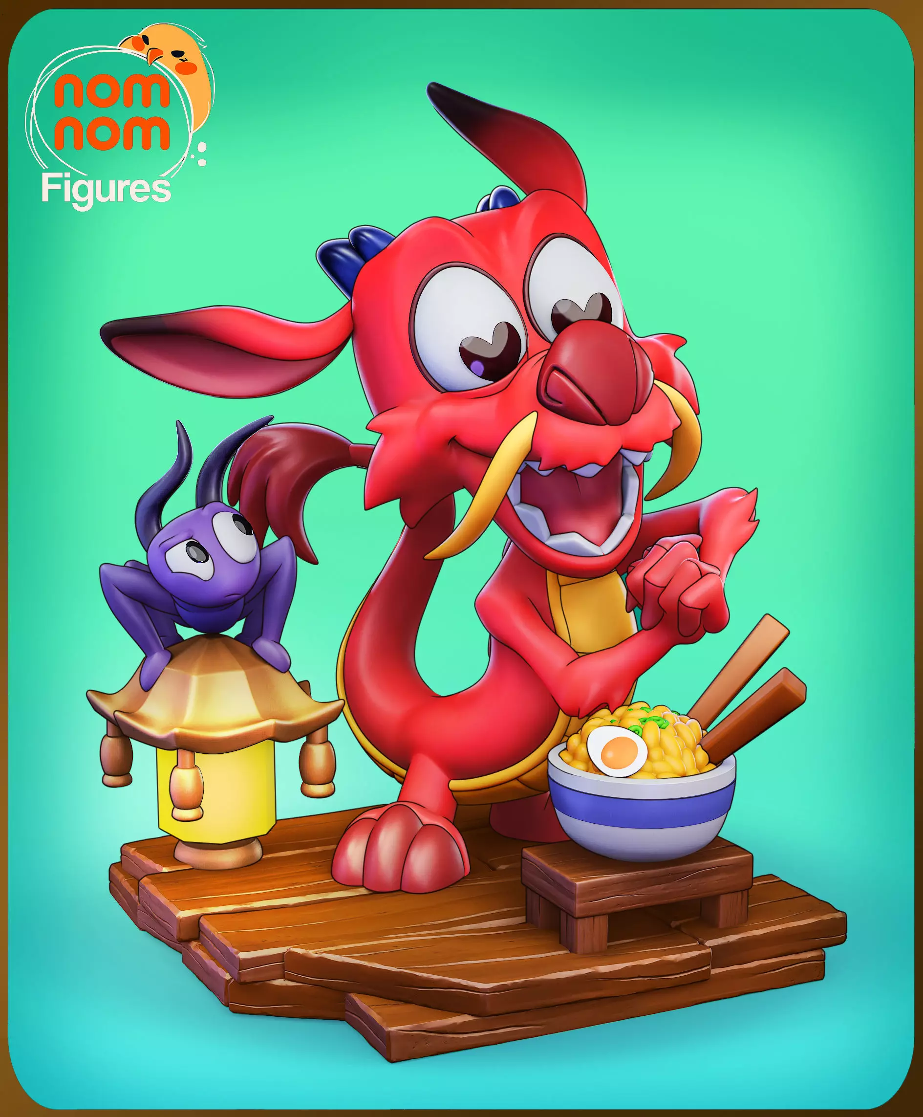Chibi Mushu - Mulan 3D print model