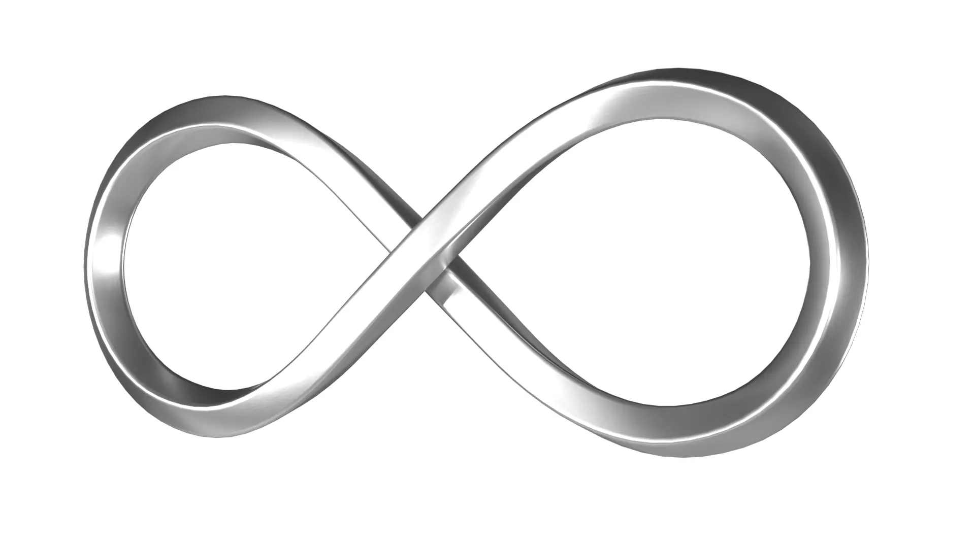 Infinity Symbol PBR Low-poly 3D model