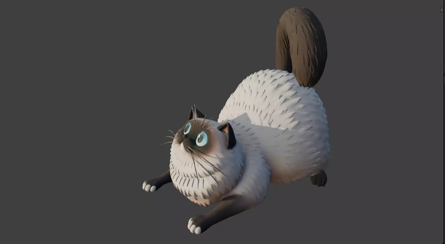 Cute Cat 3D print model