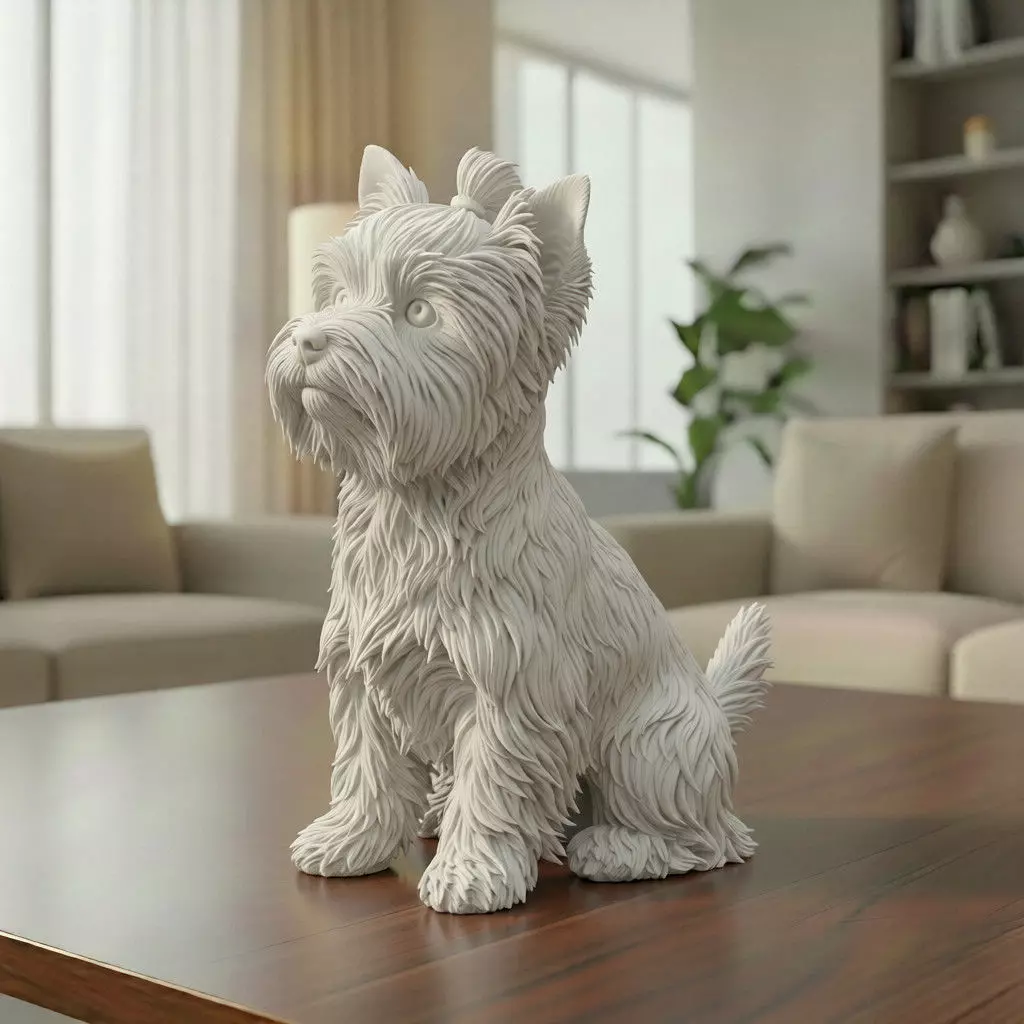 Yorkshire Terrier Yorkie - 3D Print Model Pack 3D print model