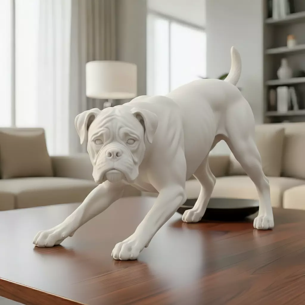 Boxer Dog - 3D Print Model Pack 3D print model