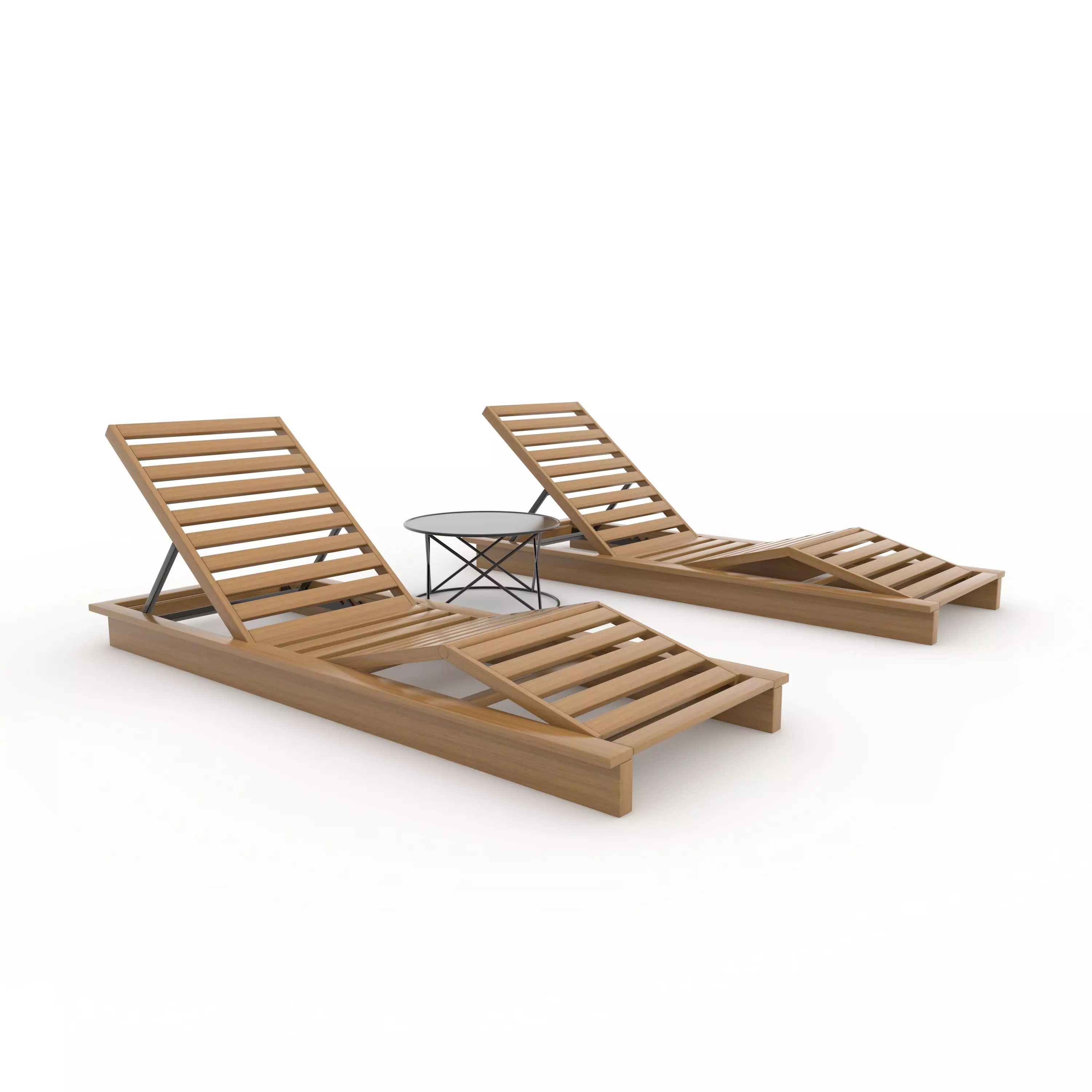 Sun Lounger 22 3D model