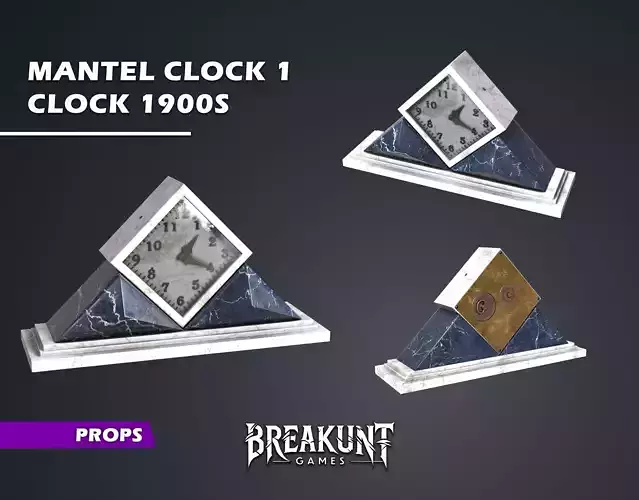 Mantel Clock 1 - Clocks 1900s