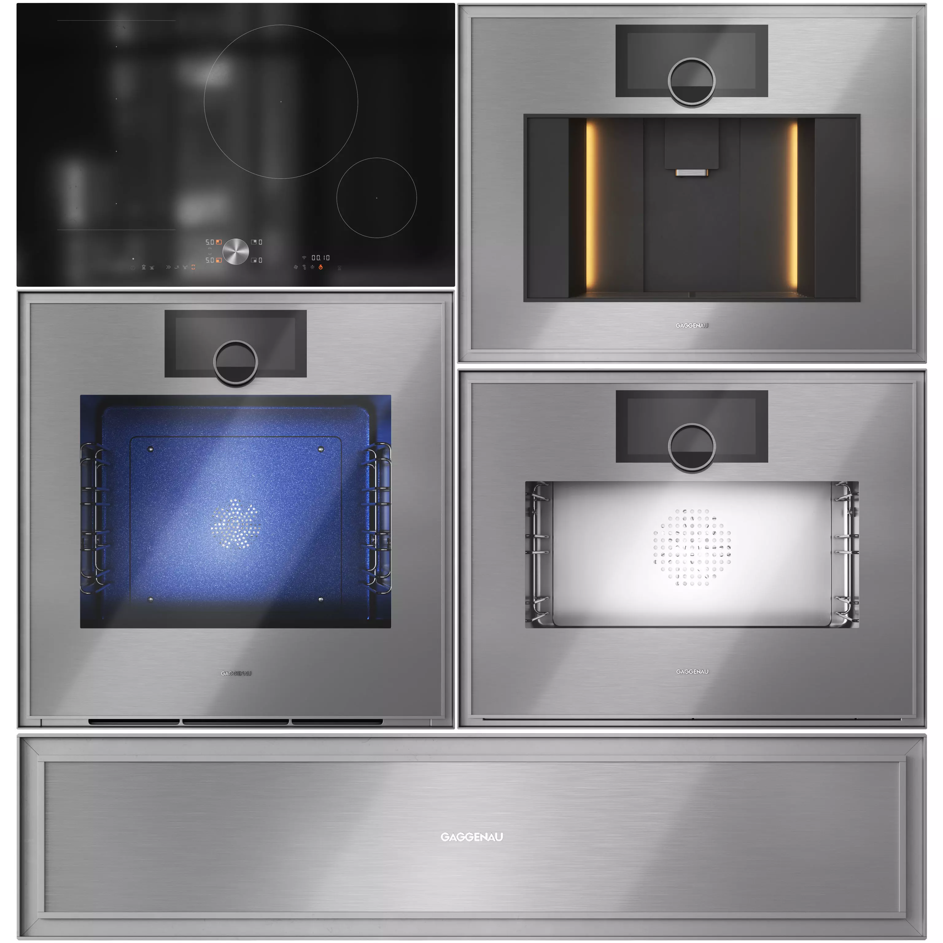 GAGGENAU Appliance GO471720 GS471720 GC451720 GW451720 CI282602 3D model