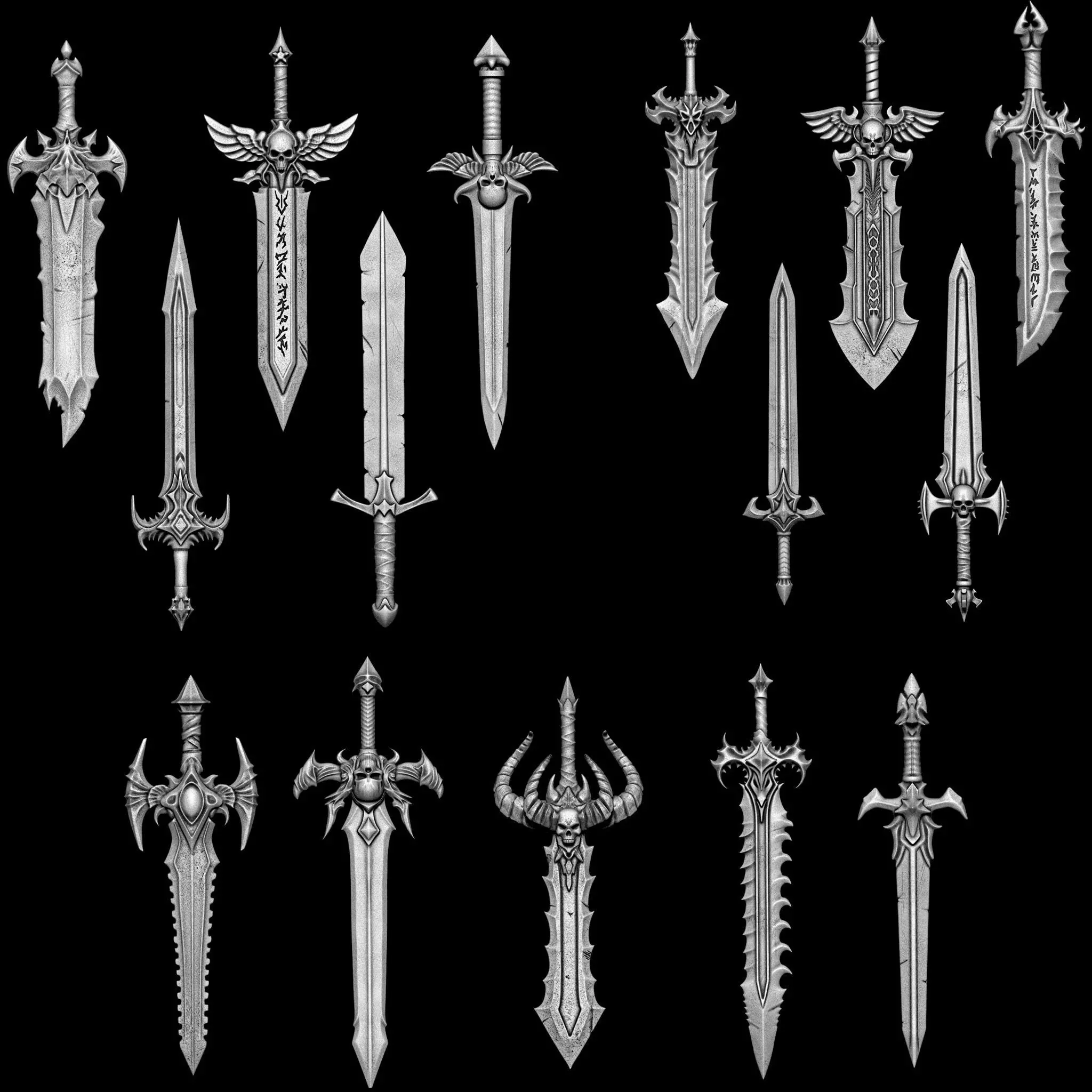 Ultimate Sword Collection 3D print model