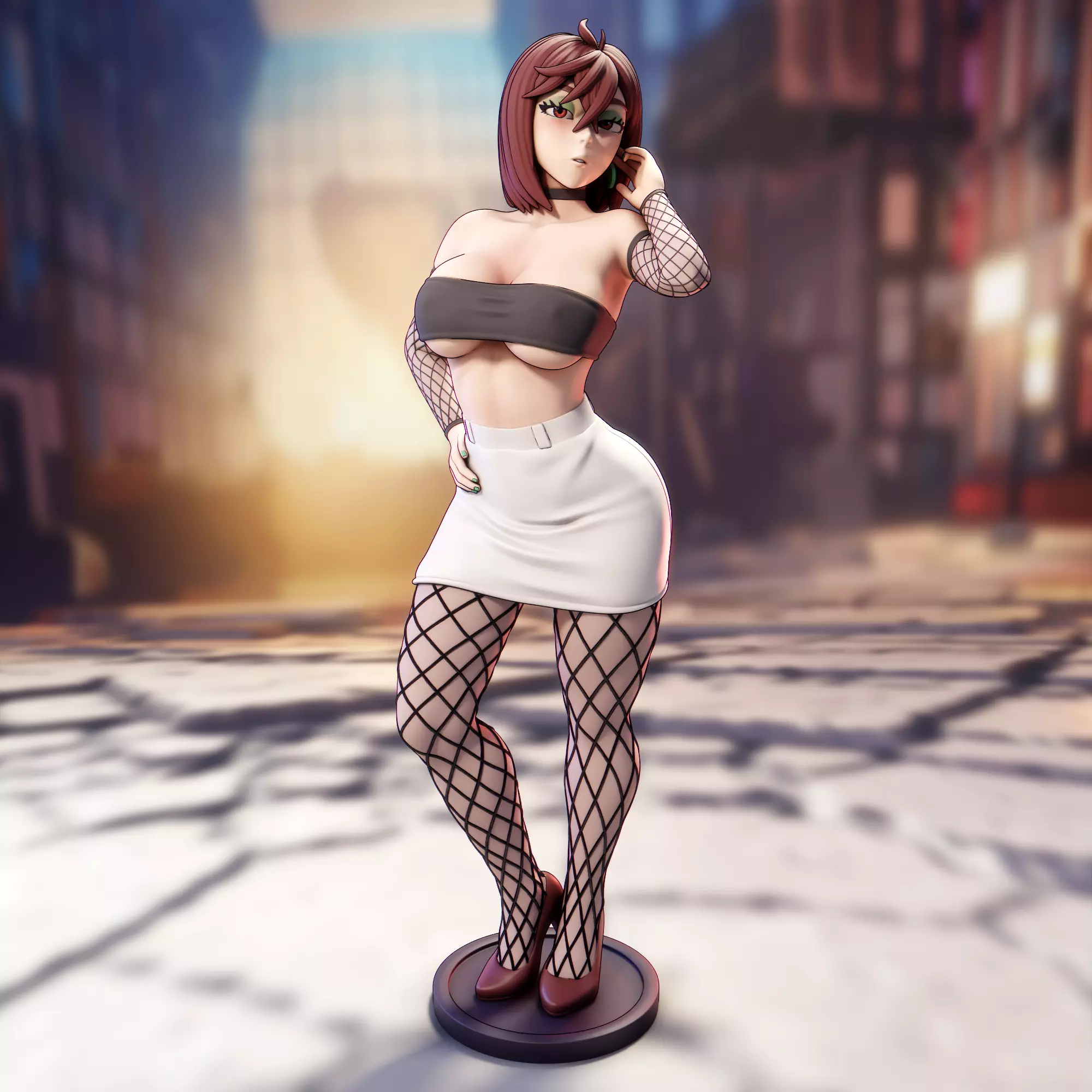 Ayase Momo from Dandadan 3D print model