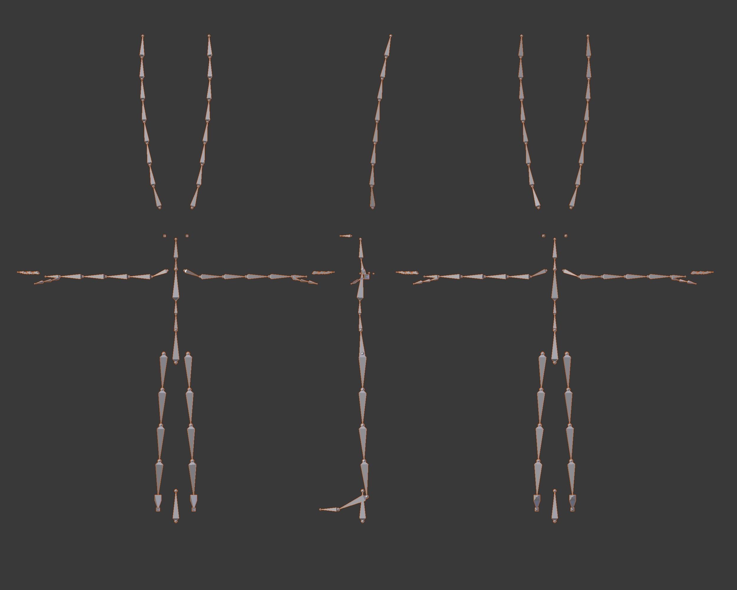 RoyRabbit - Cartoon Animal Character Low-poly 3D model_10