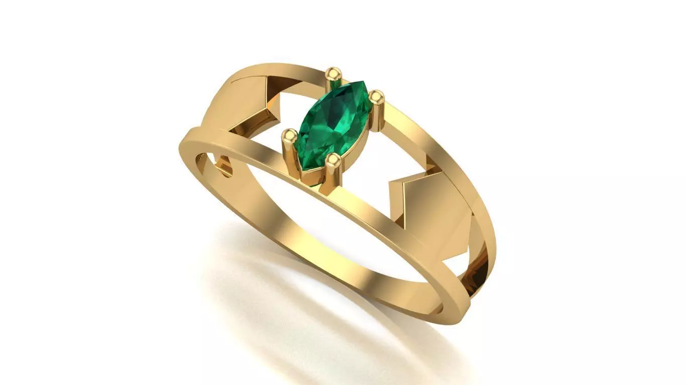 Graduation Ring Free 3D print model