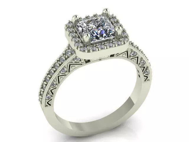 Ring T00011 3D print model_0