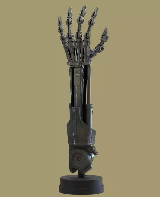 Terminator T-800 Arm 3D print model