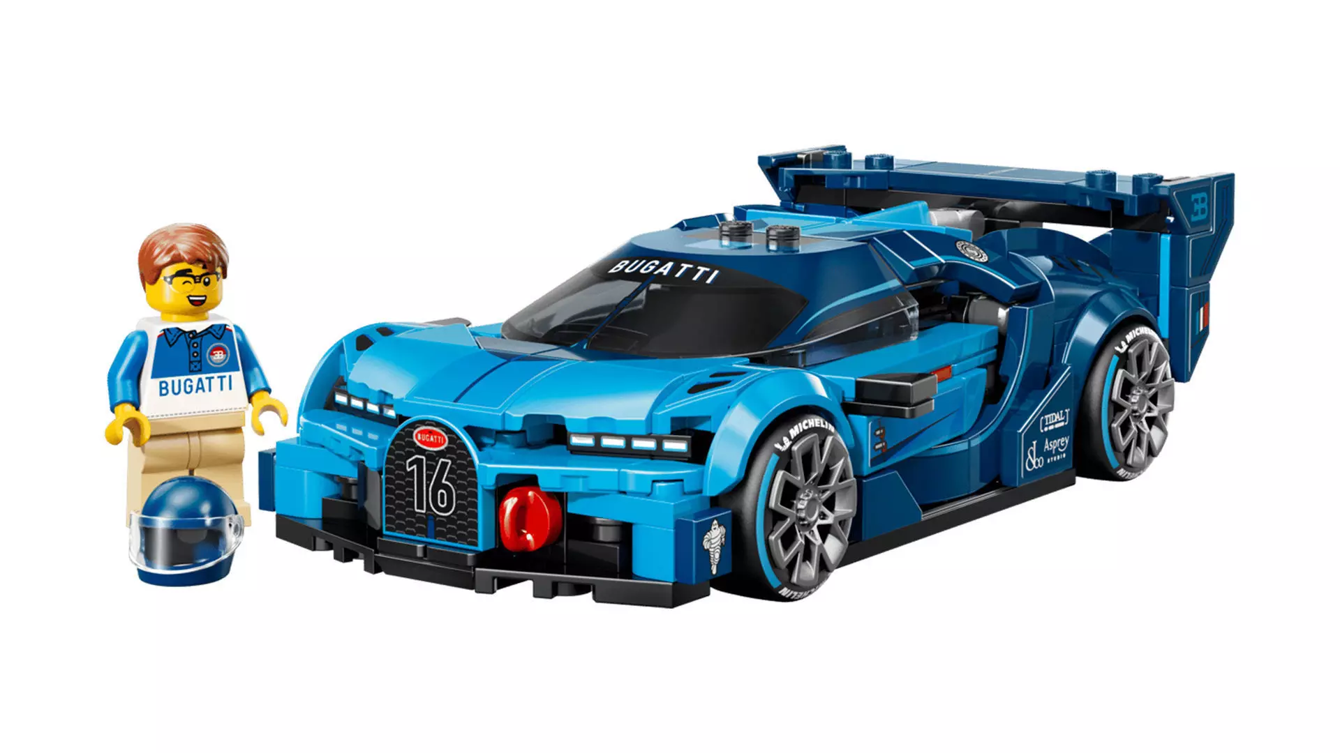 TwindBricks3D - 77253 Bugatti Vision GT Hyper Sports Car 3D print model