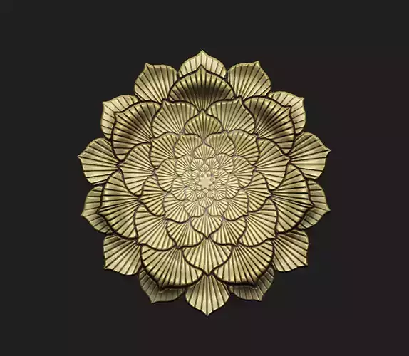 lotus manufacturing luxury classic baroque vintage goldleaf