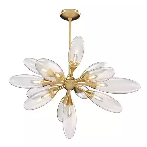 Cordoba Chandelier 39 Inch Ceiling Light 3D model
