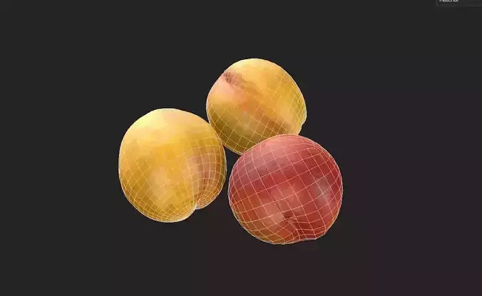 Nectarin Set05 Low-poly 3D model 2