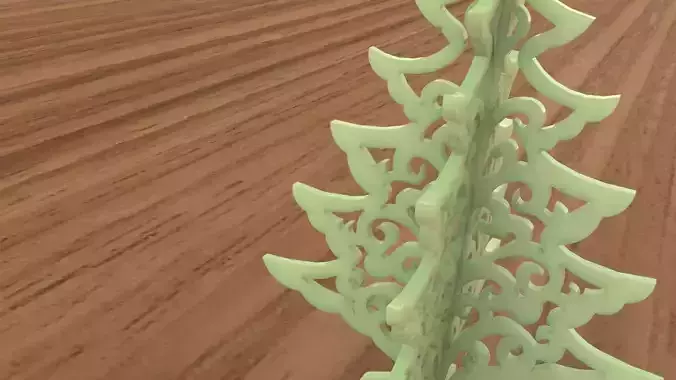 Fir tree 3D print model
