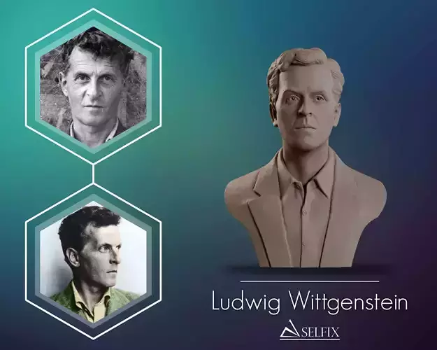 Ludwig Wittgenstein Bust Sculpture