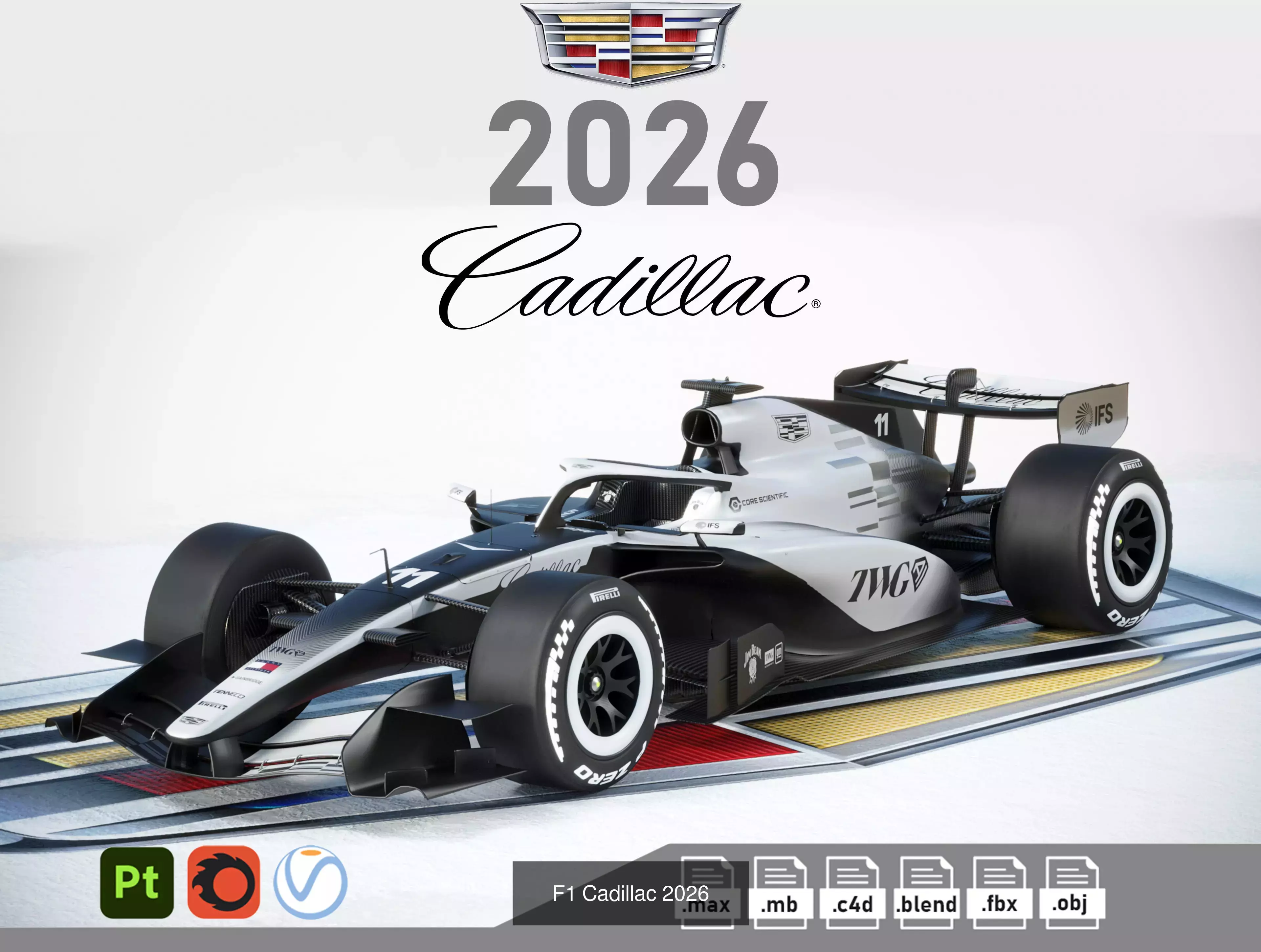 F1 Racing Cars Pack 2026 | CGTrader
