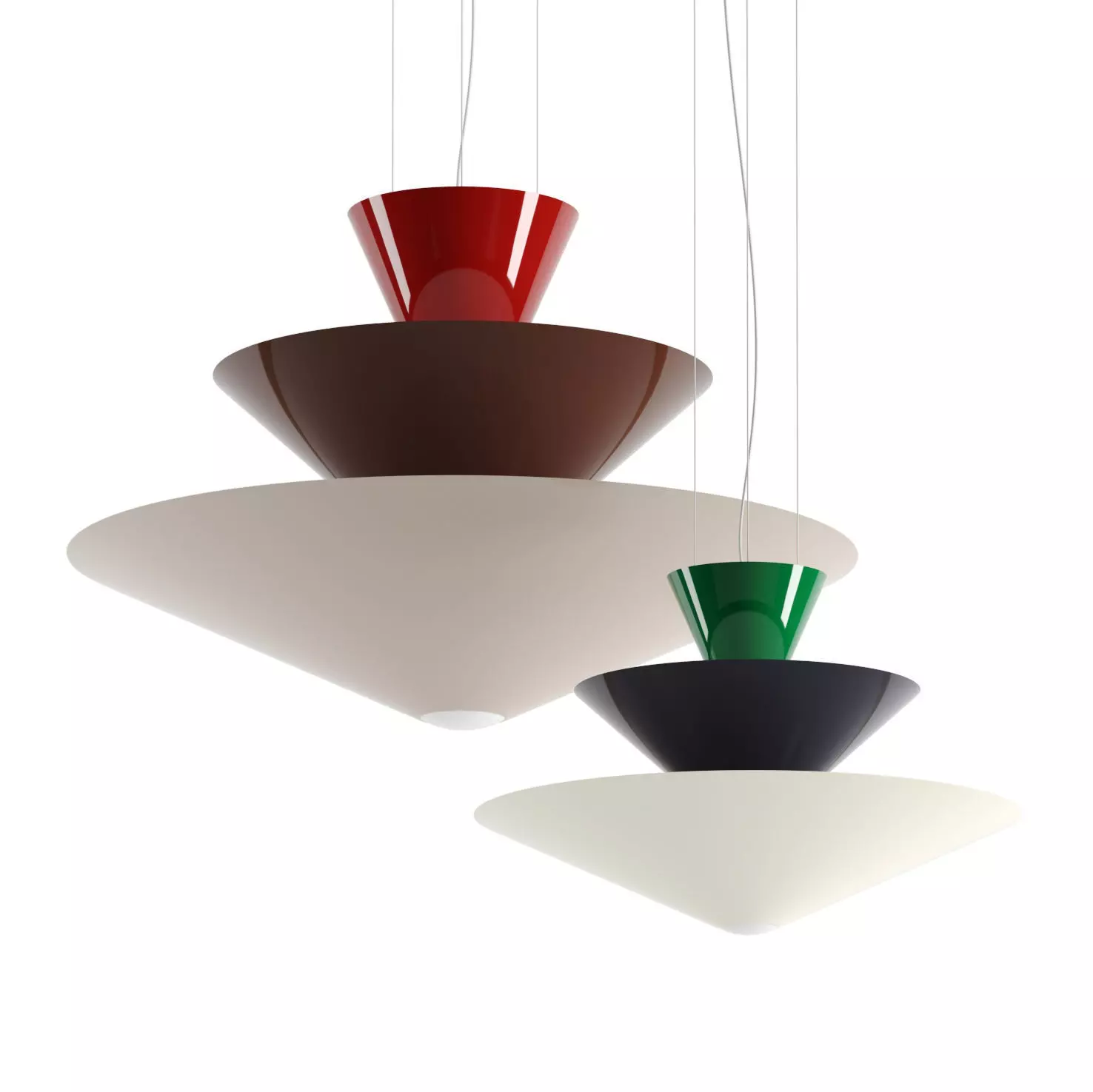 Gio LN14 Chandelier by and Tradition 3D model