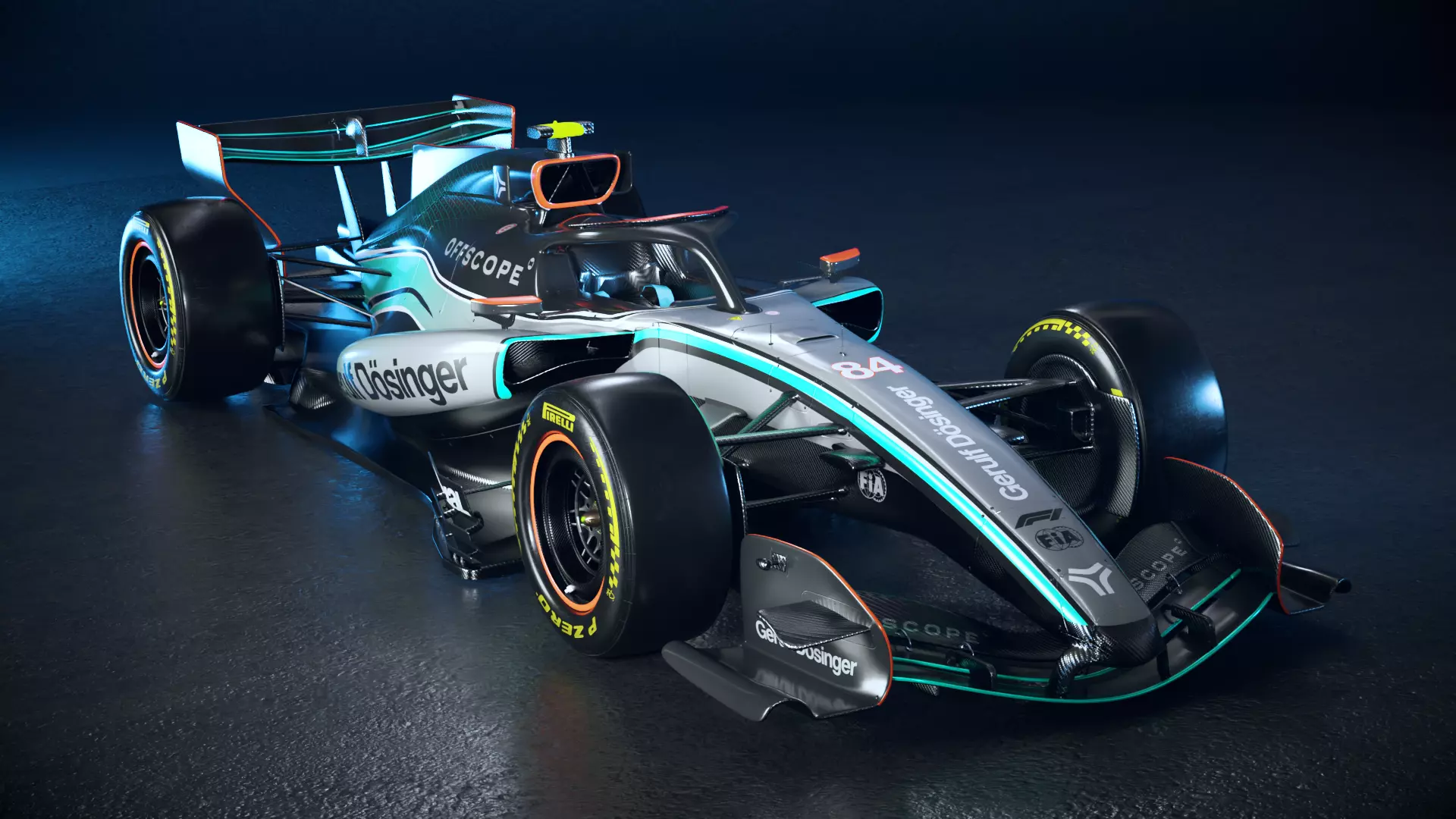 F1 2026 - Generic Formula 1 Car - 8K PBR - Production-Ready 3D model