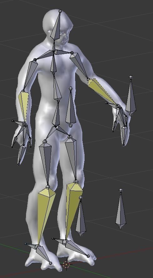 Jovian Alien Monster Low-poly 3D model_8