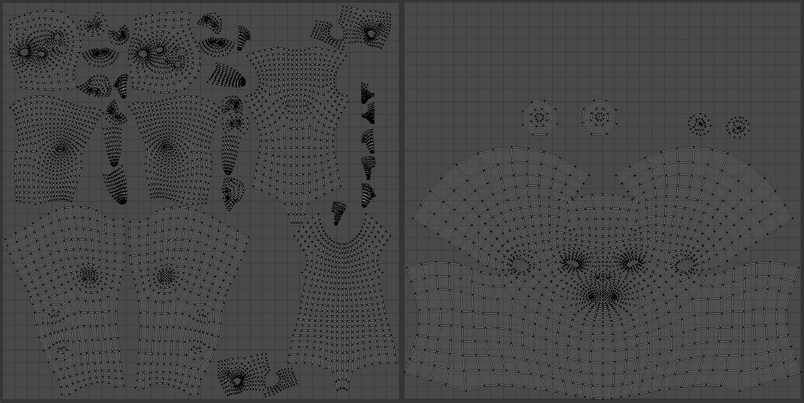 Jovian Alien Monster Low-poly 3D model_9