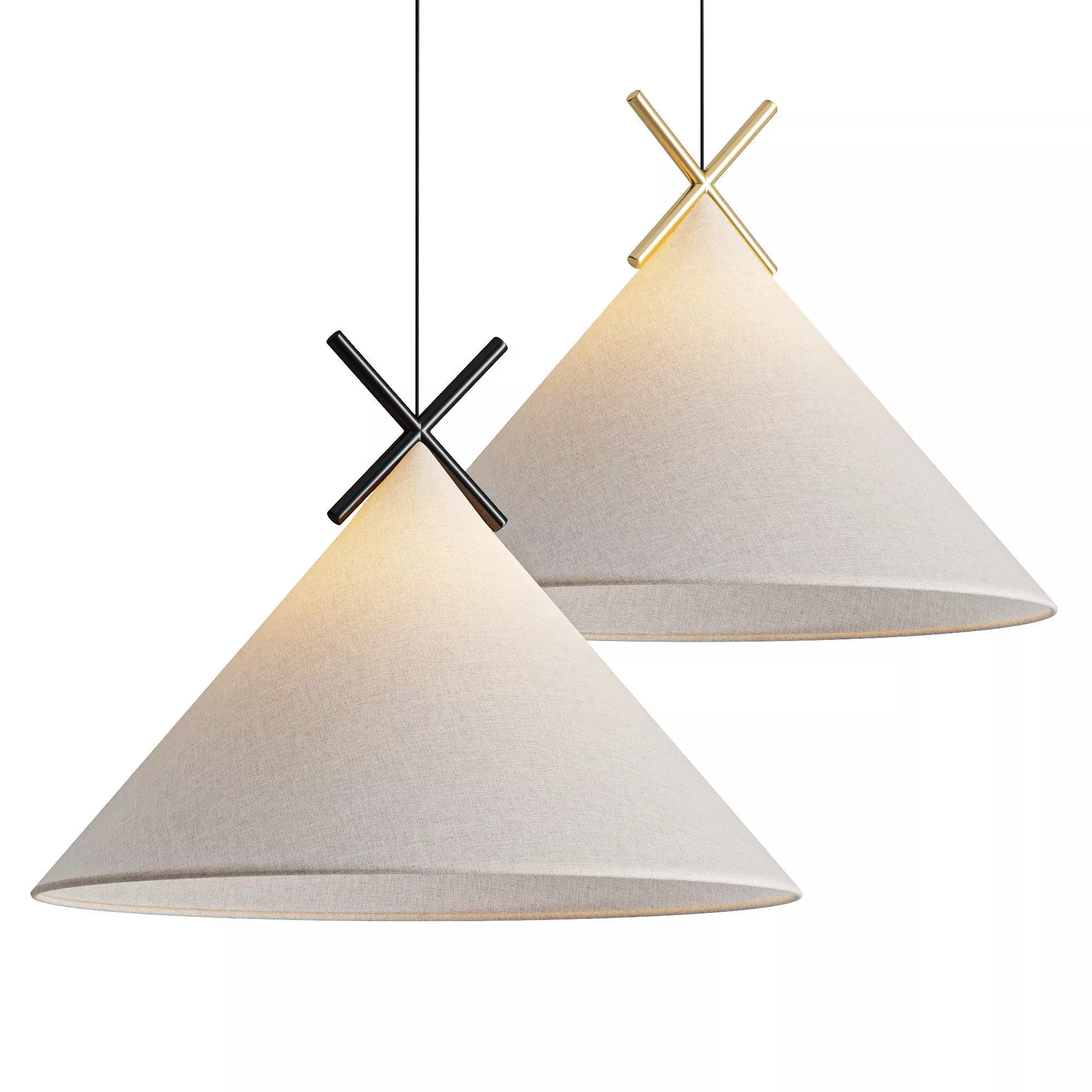 Diesel Cross suspension lamp 3D model
