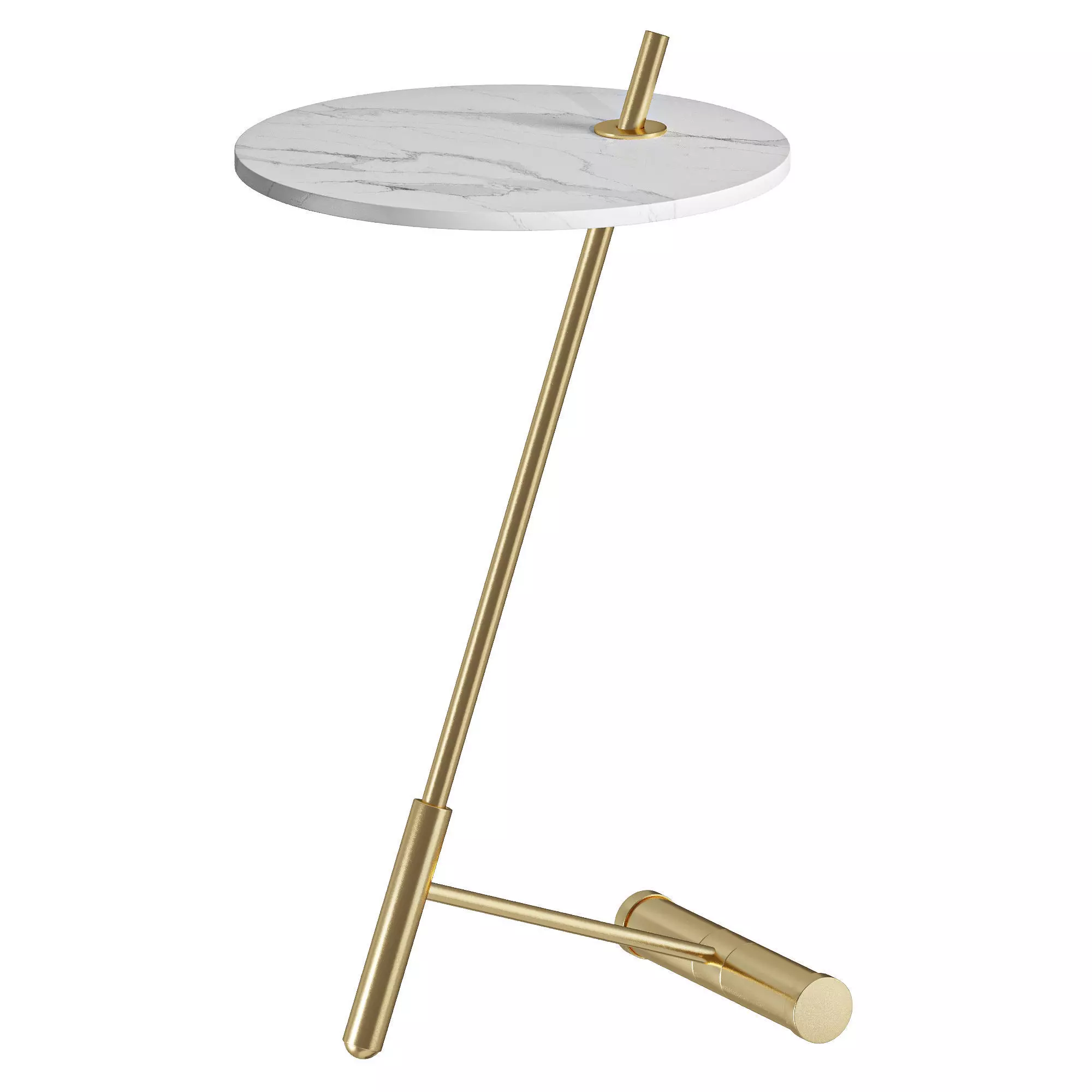 Spyder 27 Inch Acccent Table by Regina Andrew 3D model