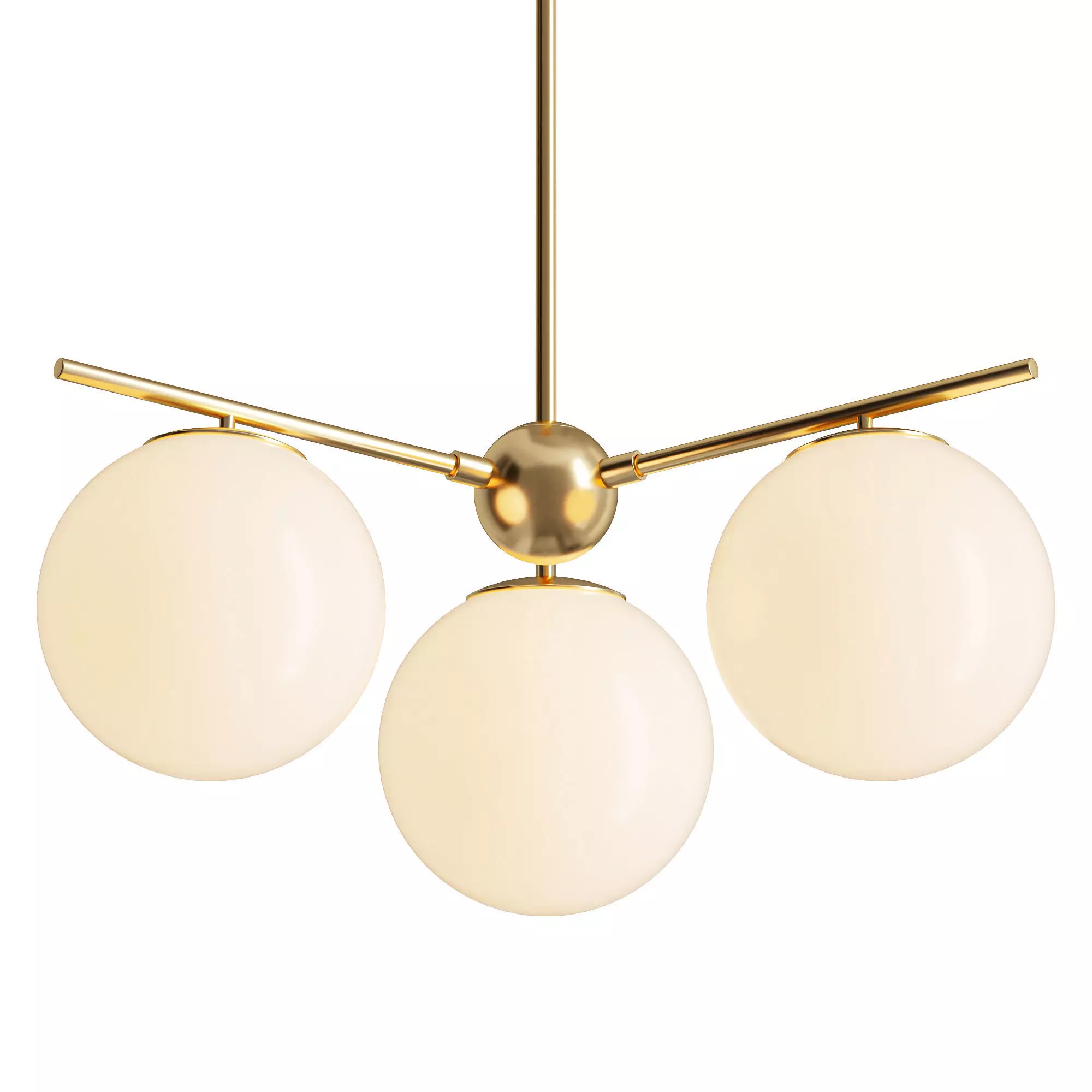 Tier Bubble Chandelier 3D model