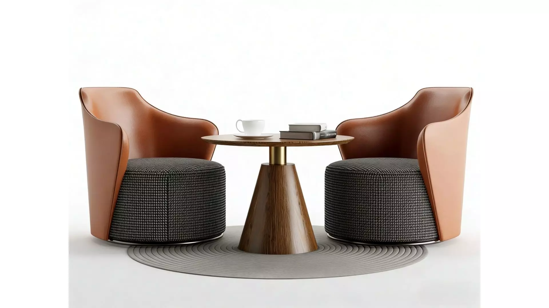 Modern light luxury furniture 3D model