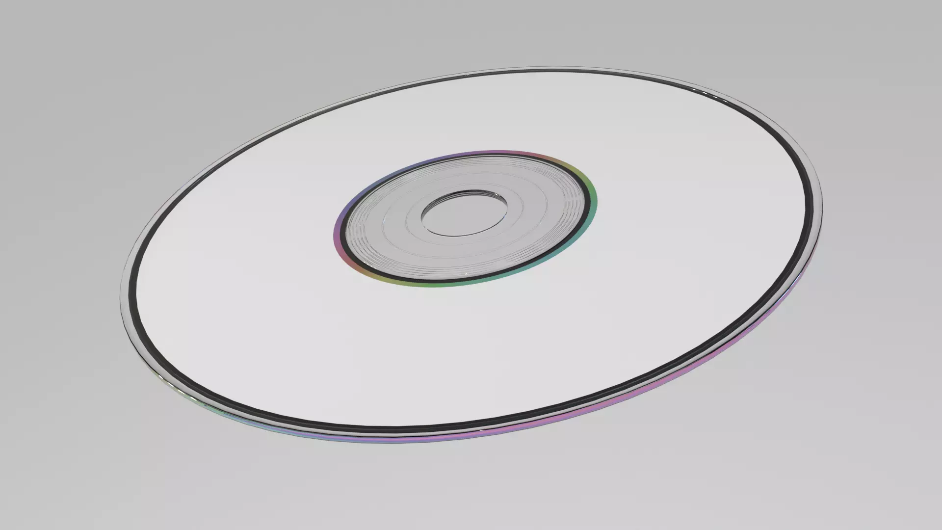 CD DVD Disk PBR Low-poly 3D model
