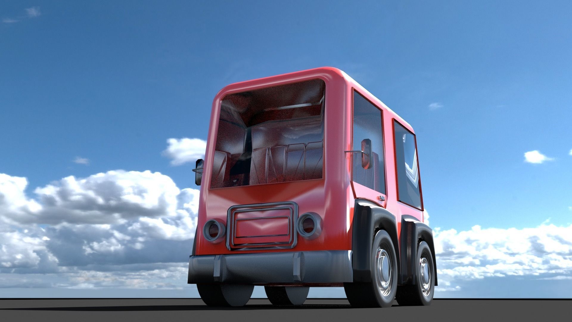 TOY TRUCK Free 3D model
