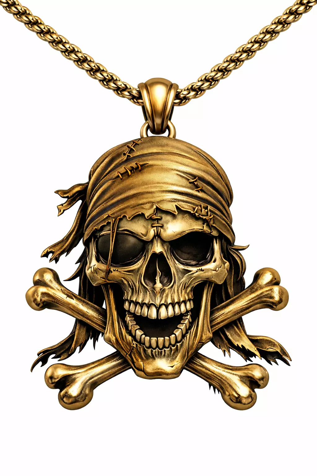 Pendant Skull cross pendant 3d character 3D print model