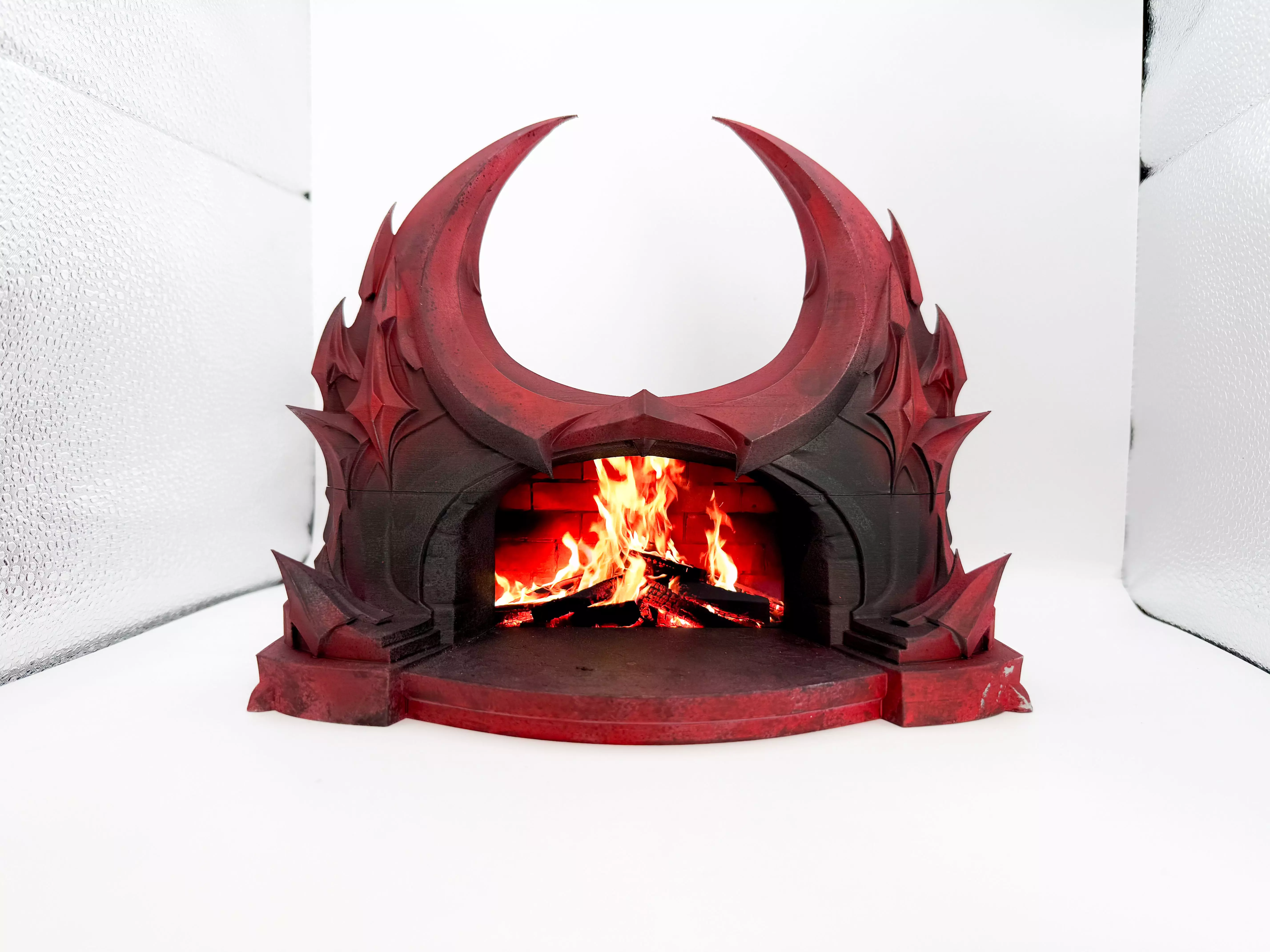 DARKMOON FIREPLACE DISPLAY 3D print model