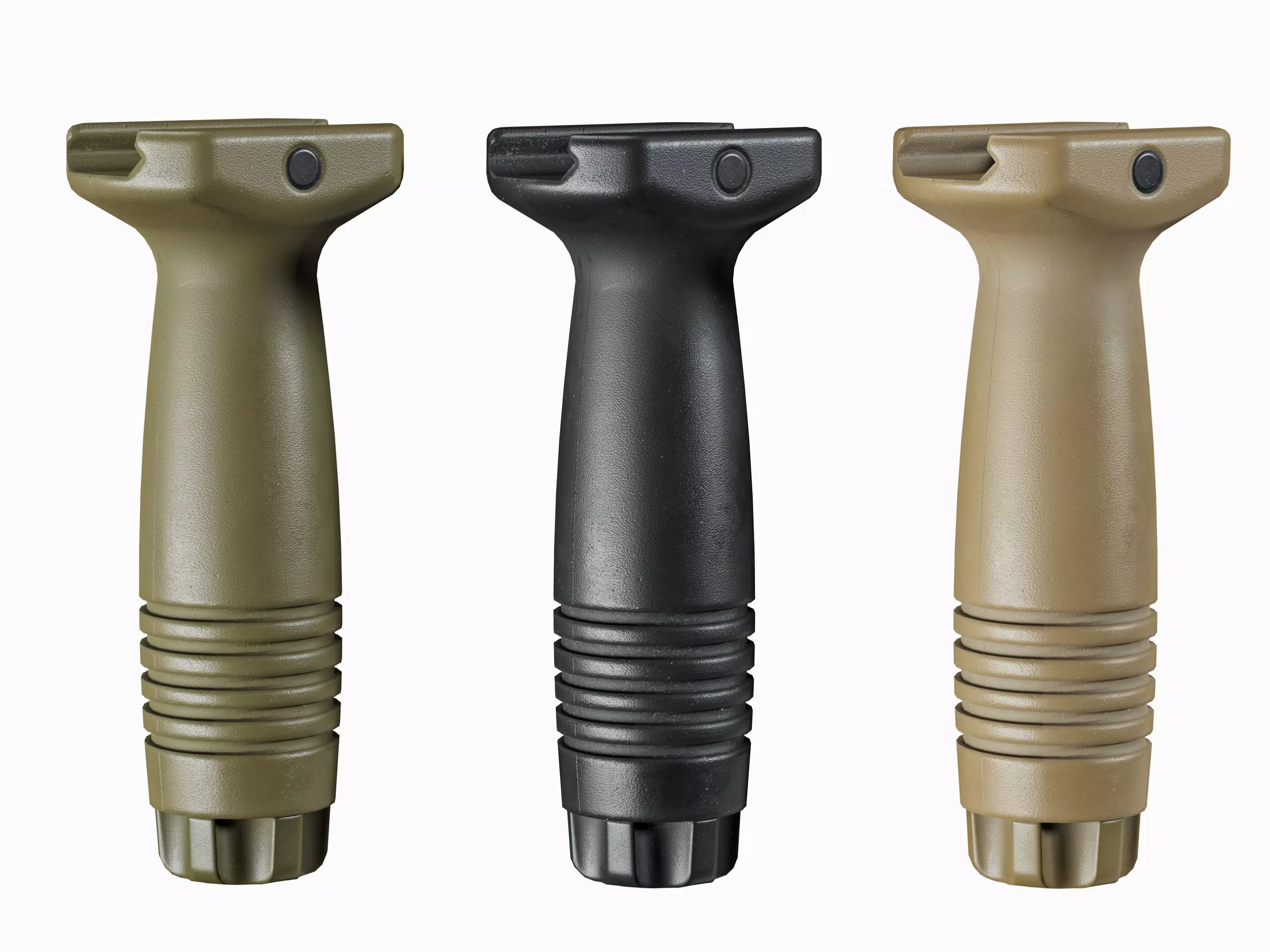 Foregrip Vertical Grip Tactical Low-poly 3D model