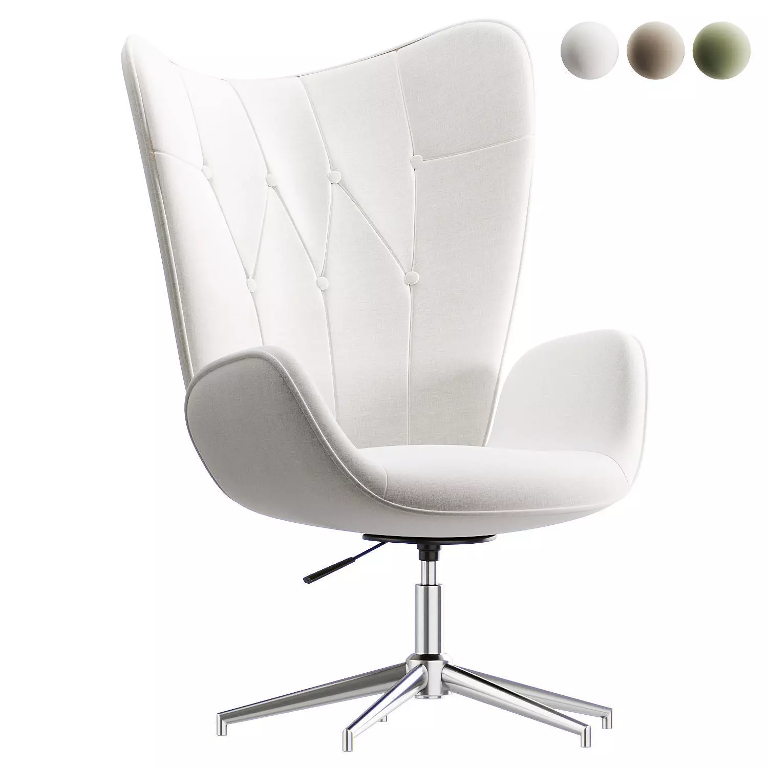 Melvin Zamsha Oliva Office Chair 3D model
