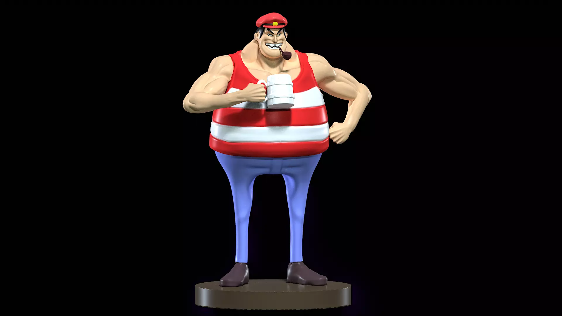 Donquino - Roger Pirates - One piece 3D print model