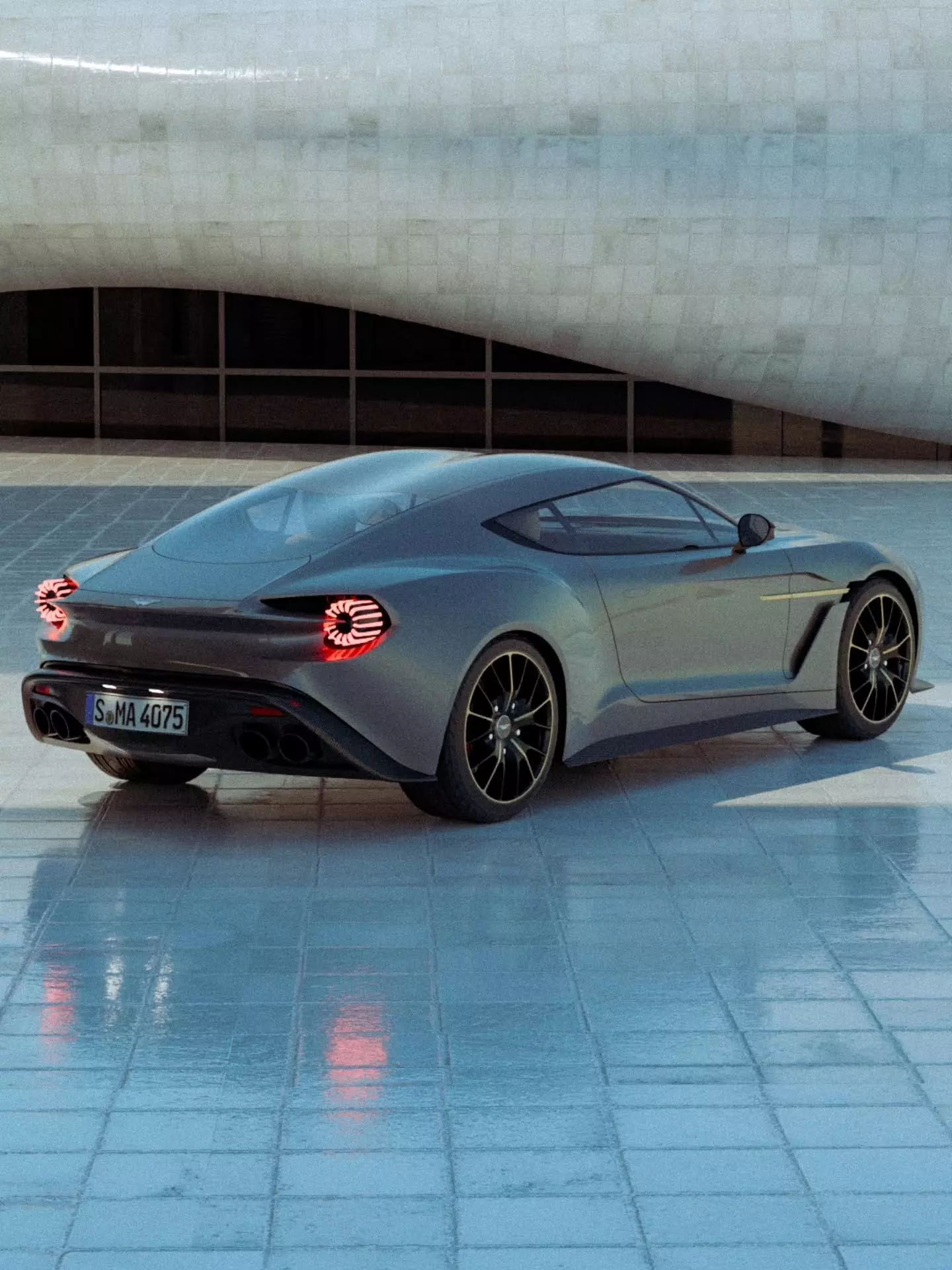 Aston Martin Vanquish Zagato 3D model