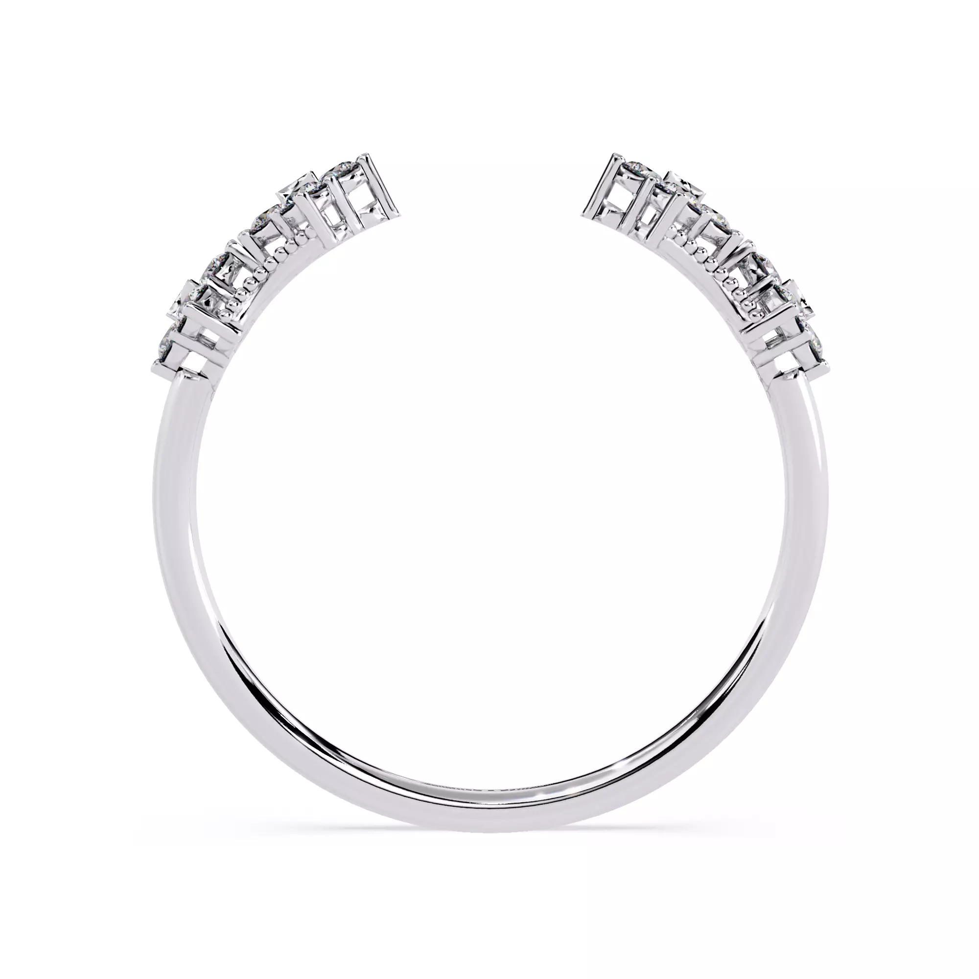 Cathedral Setting Engagement Bracelet CAD File 3D print model