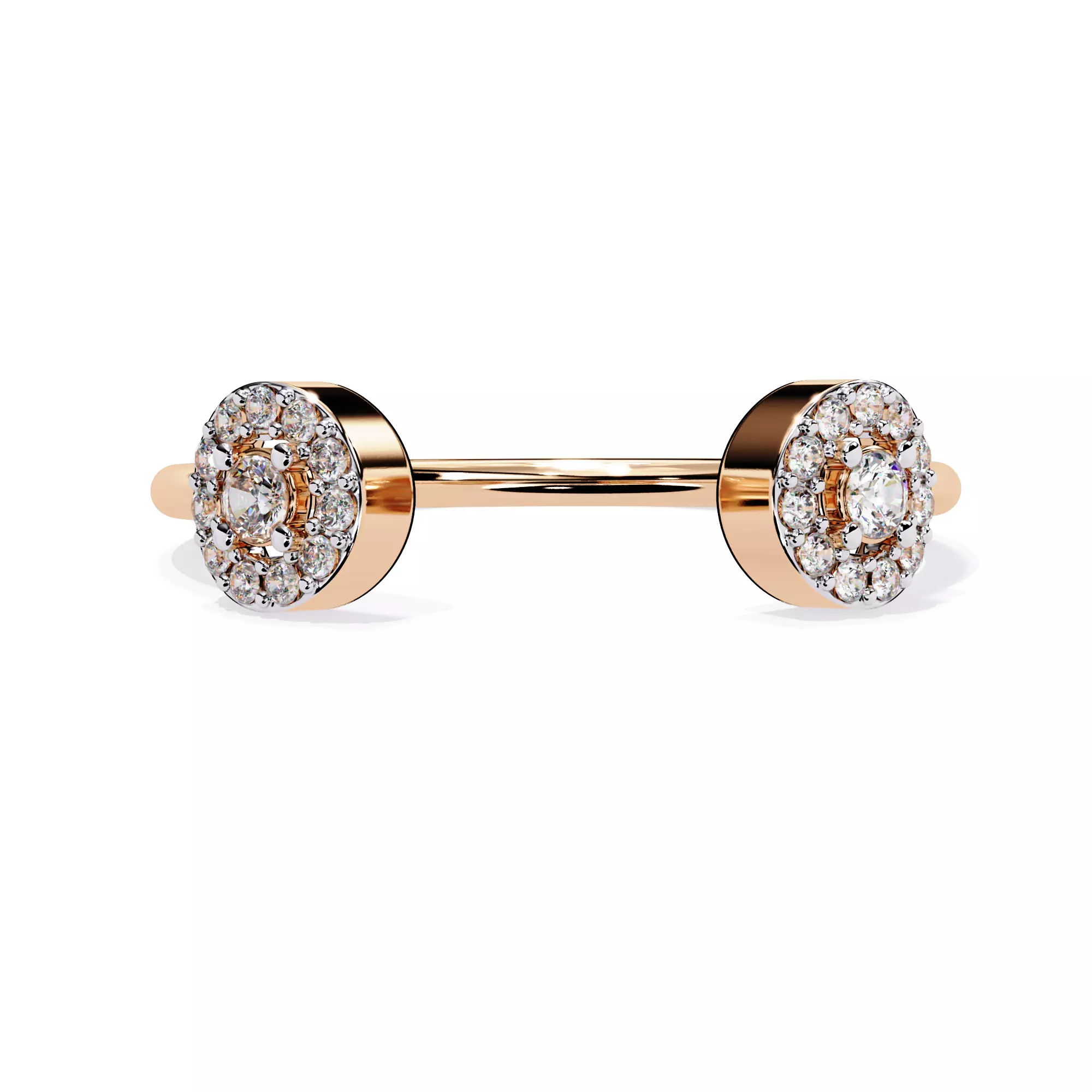 Most Unique Diamond Ring For Her 3D print model