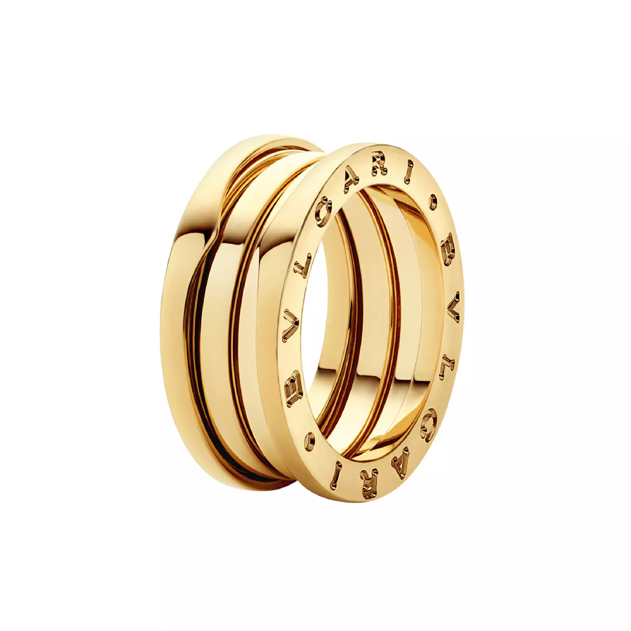 BVLGARI - B ZERO 1 - RING - TRIPLE ROW 3D print model