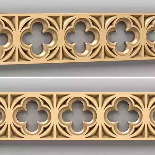 Molding 077 Gothic 3D model