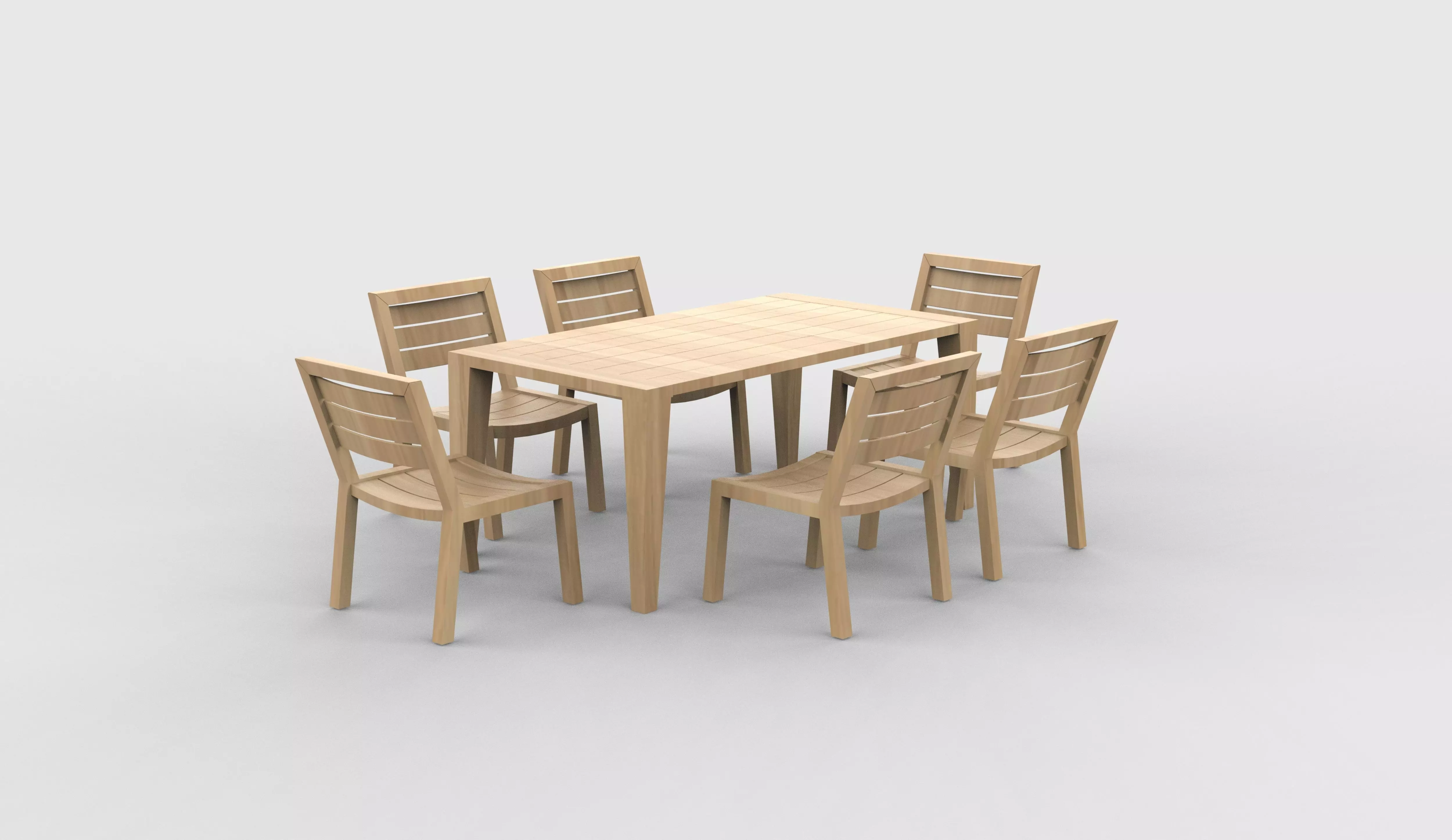 garden furniture 3D model