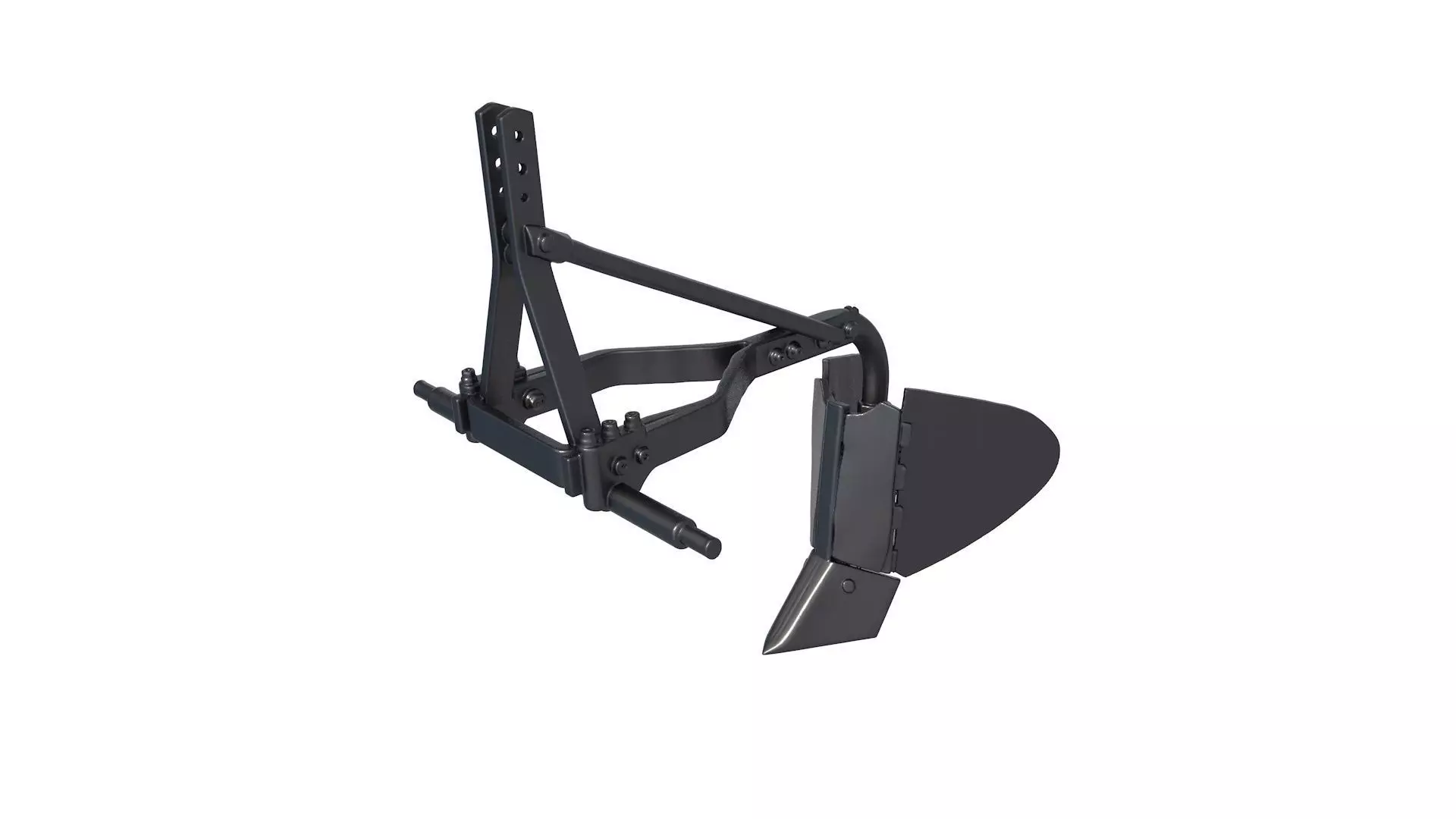 trenching plow - plow 3D print model