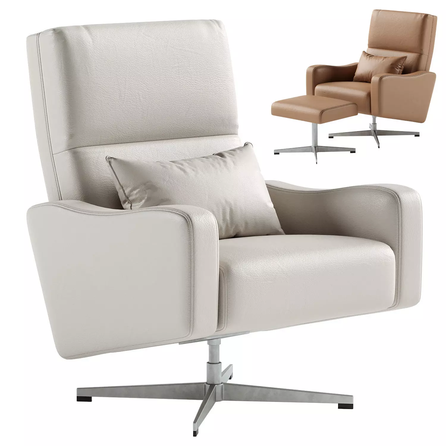 Remi Comfort Relax Recliner 3D model