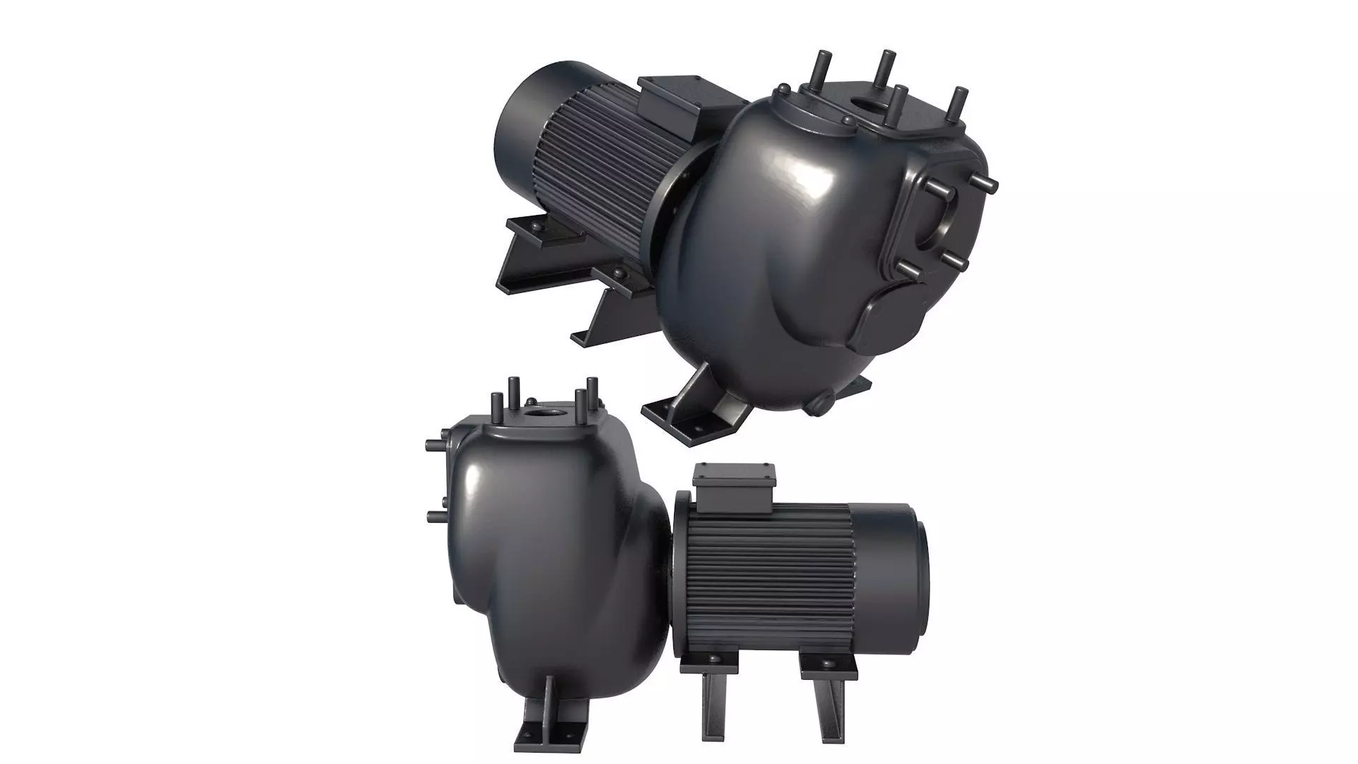 Pump - Centrifugal Pump - water pump 3D model 3D printable | CGTrader