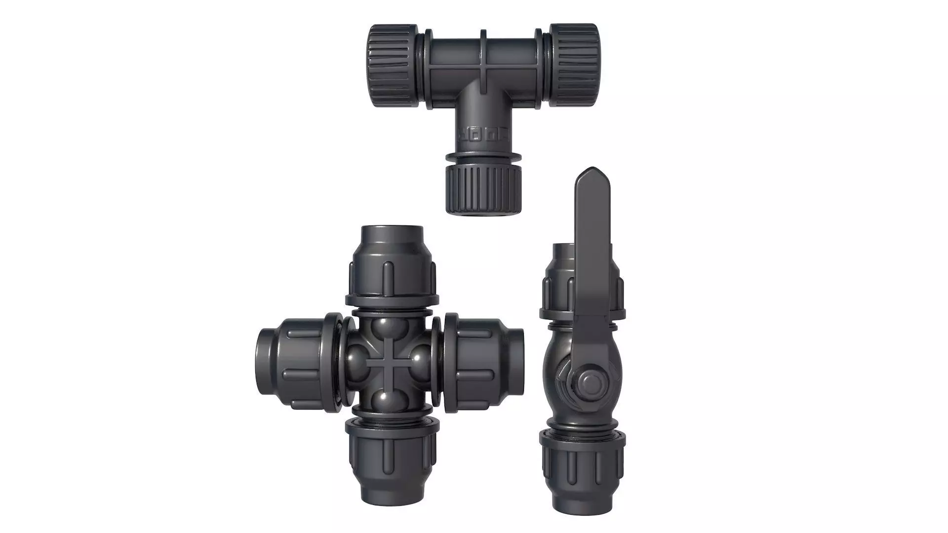 Water Pipe Connector - Water Pipe Connector Fittings 3D print model