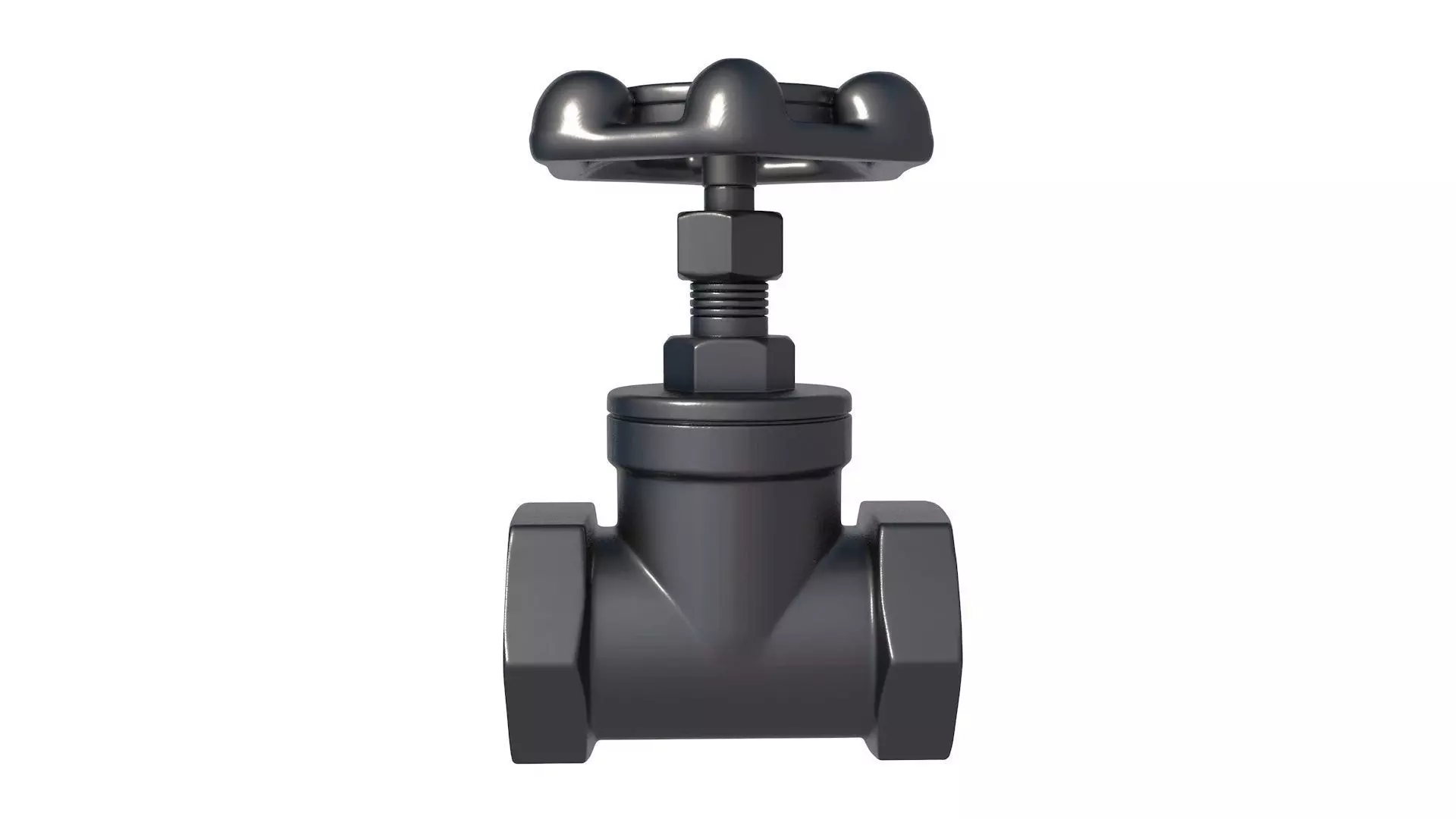 Radiator Valve - Pipe Valves - Steel Pipe Valves 3D print model