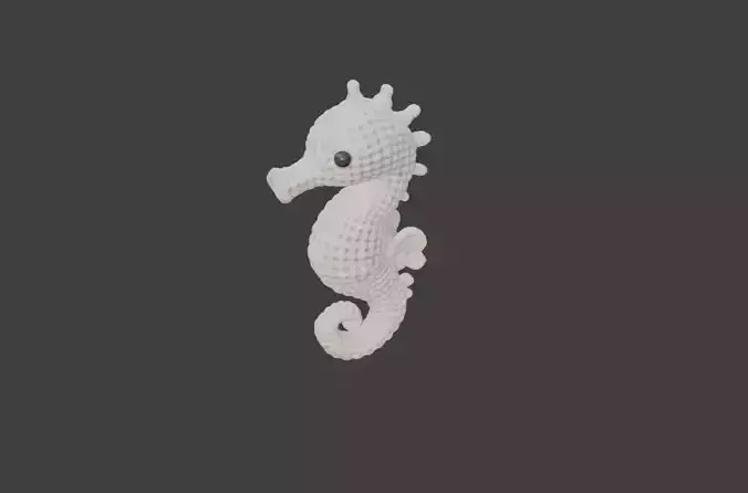Crochet Seahorse