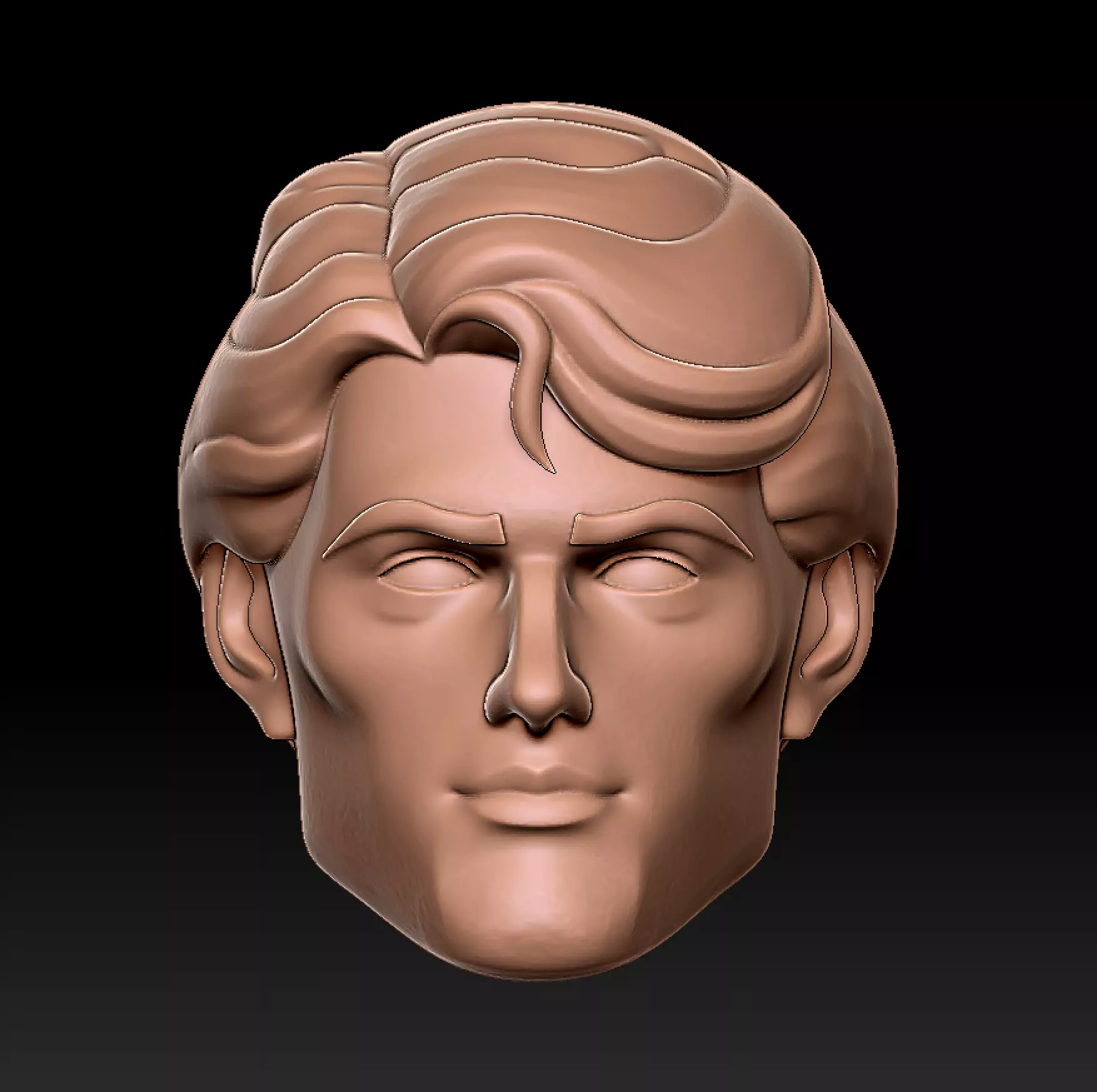 Peter Parker Cartoon 3D print model