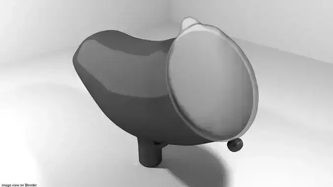 Paintball Loader - Type 1 3D model